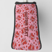 キスをする漫画効果音パターン ゴルフヘッドカバー (回転90)