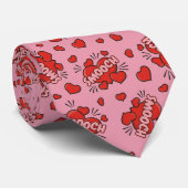 キスをする漫画効果音パターン ネクタイ (ロール)