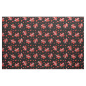 キスをする漫画効果音パターン ファブリック (ファットクウォーター)