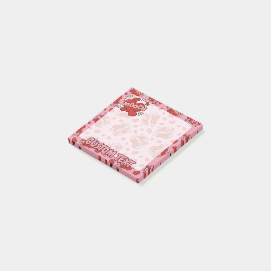 キスをする漫画効果音パターン ポストイット (アングル)