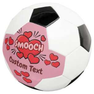キスをする漫画効果音 サッカーボール