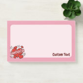 キスをする漫画効果音 ポストイット (オフィス)