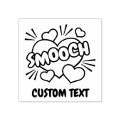 キスをする漫画効果音 ラバースタンプ (インプリント)