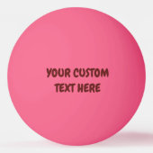 キスをする漫画効果音 卓球ボール (裏面)