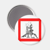 キスをする マグネット (正面/裏面)