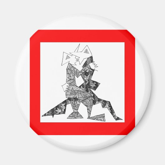 キスをする マグネット (正面)