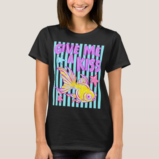 キスをちょうだい Tシャツ (正面)