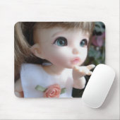 キスを吹いているPukifee マウスパッド (マウス)