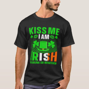 キスアイリッシュか何か飲st patricks tシャツ