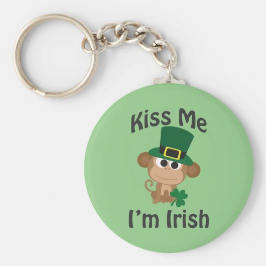 キスアイリッシュ！サル キーホルダー (正面)