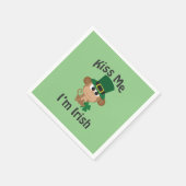 キスアイリッシュ！サル スタンダードカクテルナプキン (角)