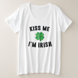 キスアイリッシュ プラスサイズTシャツ