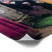 キスアンティーク絵画の ポスター (角)