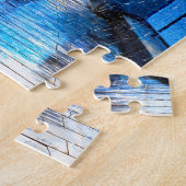 キスインザレインロンドンビッグベンジグソーパズル ジグソーパズル (側面)