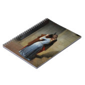 キスインブルーサテンフランチェスコHayez 1859 ノートブック (左側)