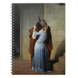 キスインブルーサテンフランチェスコHayez 1859 ノートブック