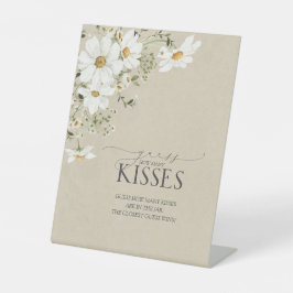 キスエレガント水素朴色デイジー 台座サイン