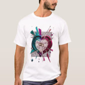 キスオフの封印Tシャツ | 破られた誓い Tシャツ (正面)
