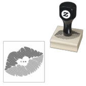 キスカスタムリップ愛 – 追加イニシャル ラバースタンプ (押印)