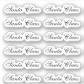 キスカットサンタクロースのシグネチャーヴィヴァース シール (正面)