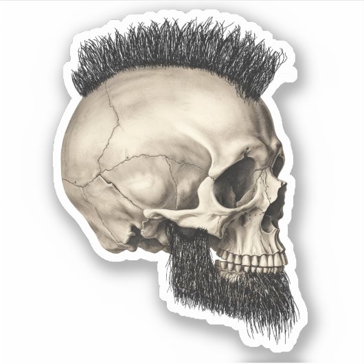 キスカットスカルシール シール (正面)