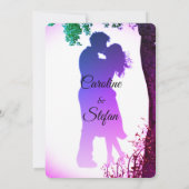 キスカップル愛バレンタインデーInv 招待状 (裏面)