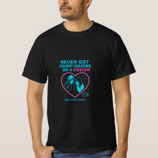 キスカムで浮気してもバレなかったネオンアート Tシャツ