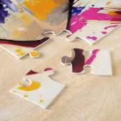 キスカラフルはがき ジグソーパズル (側面)