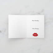 キスキスキスグリーティングカード シーズンカード (内部)