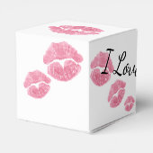 キスギフトボックスパーソナライズされたキスギフトボックス フェイバーボックス (裏面サイド)