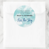 キスザスカイステッカー ラウンドシール (バッグ)