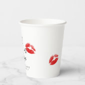 キスザバイ恋しく思のバチェロレッテ 紙コップ (裏面)