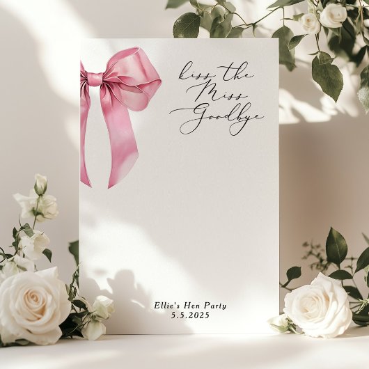 キスザバイ恋しく思ドピンクボウヘンパーティー ポスター