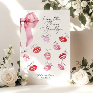 キスザバイ恋しく思ドピンクボウヘンパーティー ポスター