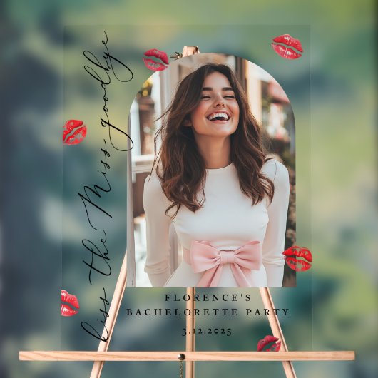 キスザバイ恋しく思ーバチェロレッテへようこそ アクリルサイン (ニュートラル)