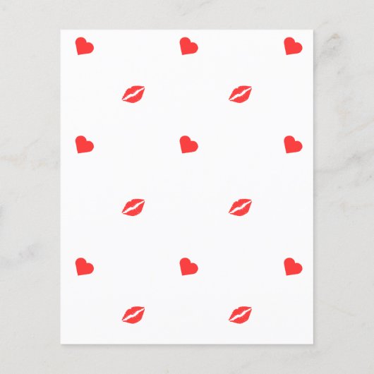 キスザボー恋しく思グレーバチェロレッテ招待状 (裏面)