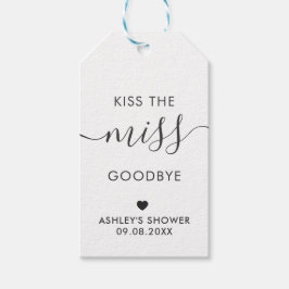 キスザボー恋しく思フブライダルシャワーラベルクラフト ギフトタグ