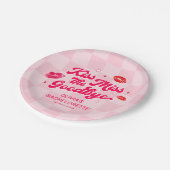 キスザ恋しく思バイバチェロレッテ ペーパープレート (アングル)