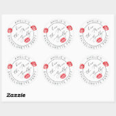 キスザ恋しく思バイバチェロレッテ ラウンドシール (シート)