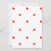 キスザ恋しく思バイバチェロレッテ 招待状 (裏面)