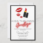 キスザ恋しく思バイブライダルシャワー 招待状 (正面)