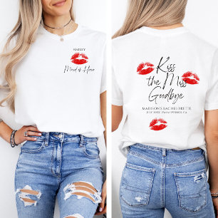 キスザ恋しく思バイメイド・オブ・オーナー(花嫁付き添い人) Tシャツ