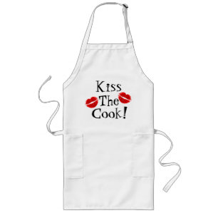 キスザ調理師エプロン ロングエプロン