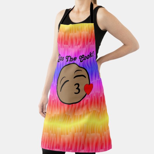 キスザ調理師オールオーバープリントエプロン エプロン (インサイチュ)