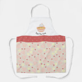 キスザ調理師コージーキッチンハートアダルトエプロン エプロン (正面)