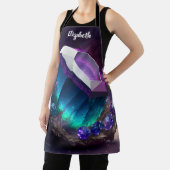 キスザ調理師フードシェフキッチンBBQベイカークリスタル エプロン (インサイチュ)