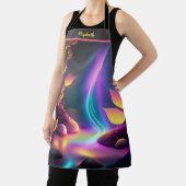 キスザ調理師フードシェフキッチンBBQベーカーファンタジー エプロン (インサイチュ)