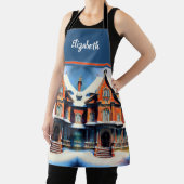 キスザ調理師フードシェフキッチンBBQベーカー冬 エプロン (インサイチュ)