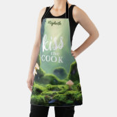 キスザ調理師フードシェフキッチンBBQベーカー エプロン (インサイチュ)