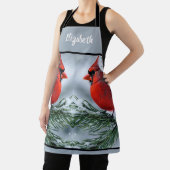 キスザ調理師フードシェフキッチンBBQベーカー（鳥）ショウジョウコウカンチョウ エプロン (インサイチュ)